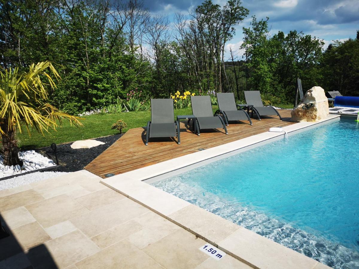 "Notre Bastide" Maison Et Table D'Hotes Traditionnelle Et Vegetarienne, Piscine, Jacuzzi, Clim, , A 5 Mn De Sarlat Marcillac-Saint-Quentin Ngoại thất bức ảnh