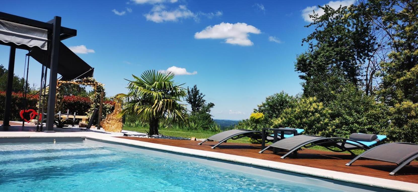 "Notre Bastide" Maison Et Table D'Hotes Traditionnelle Et Vegetarienne, Piscine, Jacuzzi, Clim, , A 5 Mn De Sarlat Marcillac-Saint-Quentin Ngoại thất bức ảnh
